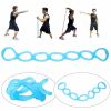 Resistance Bands 7 Ring Stretch Exercise Band, Arm, Shoulders, Foot, Leg, Butt Fitness, Yoga Stretching, Home Gym Physical Therapy Band